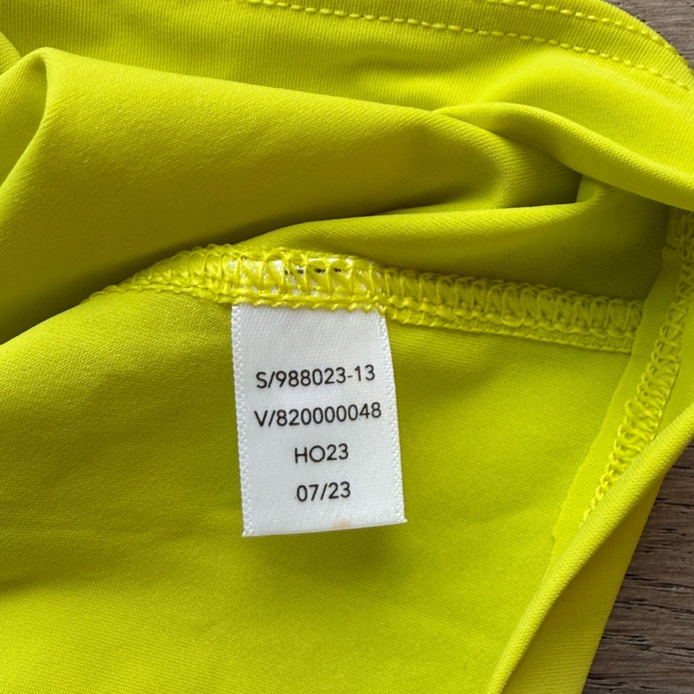 NWT Athleta 'Ultimate Muscle' Crop Mesh Tank Top 'Dark Fiber Optic' (Small) $49 - Picture 9 of 13